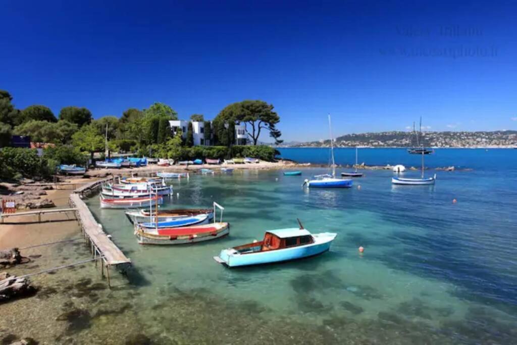 Coeur De Juan, Calme, 300M Plages - Easy Check-In Antibes Bagian luar foto