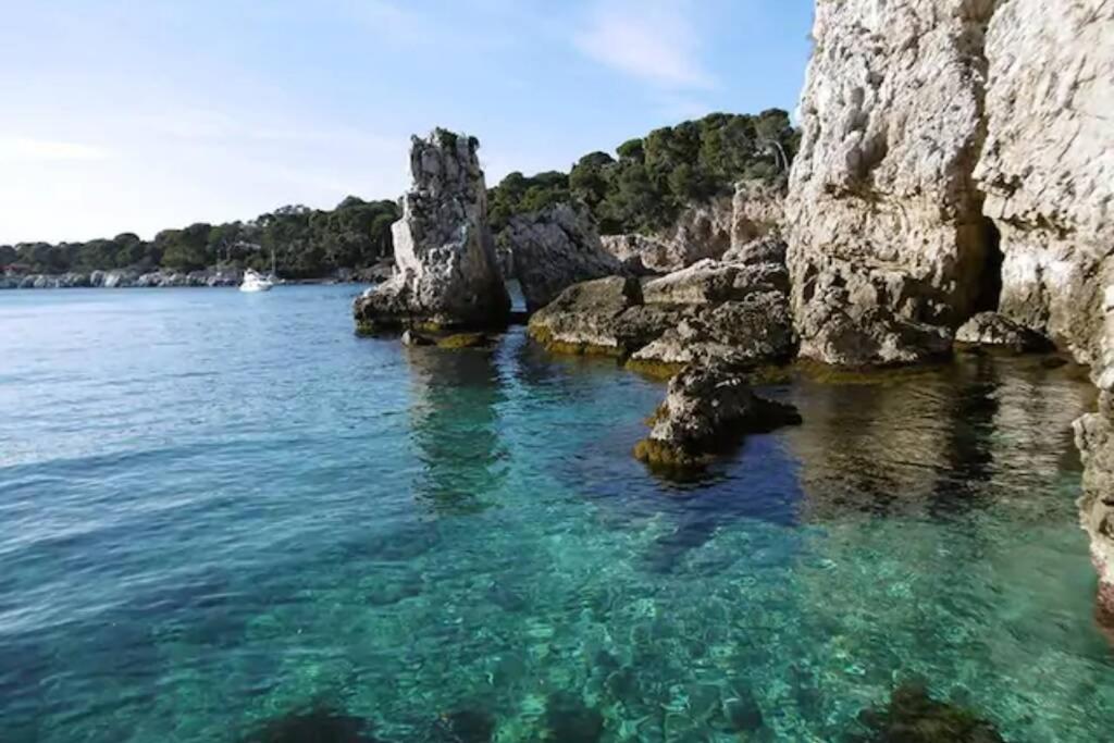 Coeur De Juan, Calme, 300M Plages - Easy Check-In Antibes Bagian luar foto